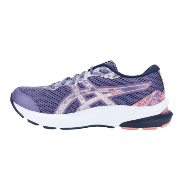 Tênis asics nagoya 5 corrida roxo e laranja - feminino 35