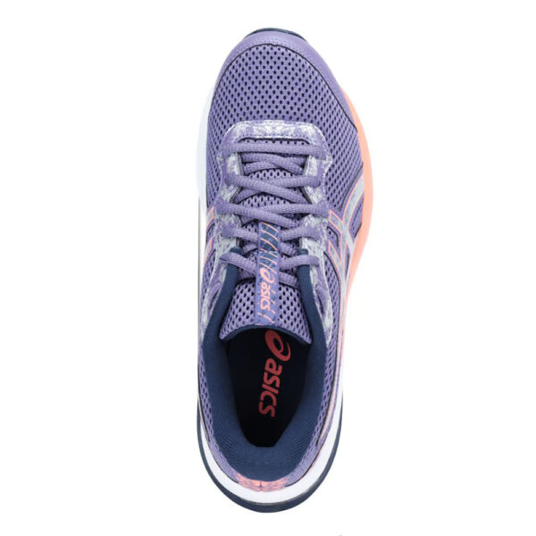 Tênis asics nagoya 5 corrida roxo e laranja - feminino 35
