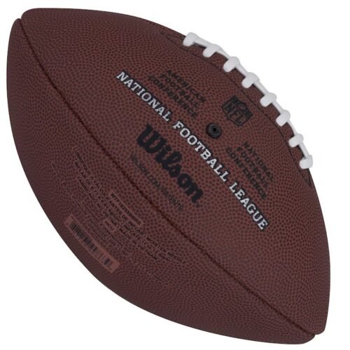Ballon Officiel NFL Miami Dolphins Wilson Showcase Duke - Non Signé, Idéal Pour Collection Ou Match